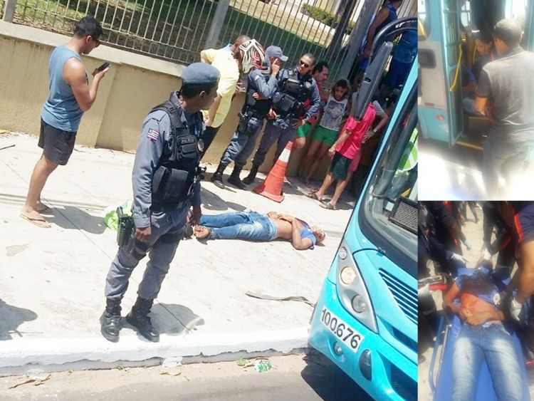 MA- Assalto a ônibus termina com um morto e dois feridos 